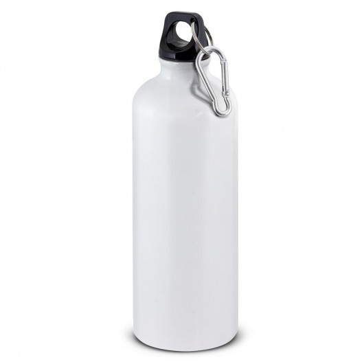 White 800mL Aluminium Bottles